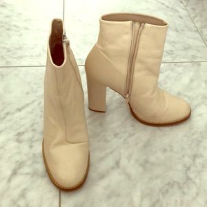 Zara Leather Booties